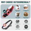1770709460_71KeM24-F1L._AC_SL1500_.jpg OutdoorBengal Green Cat Collar Breakaway, Soft Padding for Medium to Large Cats - Durable Heavy Duty Tactical Fabric, Comfortable, Quick Release Breakaway Cat Collars, No Bell Collar (Green, Adult)