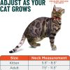 1770709461_711KrlKadnL._AC_SL1500_.jpg OutdoorBengal Green Cat Collar Breakaway, Soft Padding for Medium to Large Cats - Durable Heavy Duty Tactical Fabric, Comfortable, Quick Release Breakaway Cat Collars, No Bell Collar (Green, Adult)