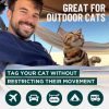 1770709462_81ImYpDTddL._AC_SL1500_.jpg OutdoorBengal Green Cat Collar Breakaway, Soft Padding for Medium to Large Cats - Durable Heavy Duty Tactical Fabric, Comfortable, Quick Release Breakaway Cat Collars, No Bell Collar (Green, Adult)