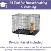 1771314603_71lrNMqBU5L._AC_SL1500_.jpg MidWest Homes for Pets 24-Inch iCrate Folding Dog Crate with Divider Panel, Leak-Proof Tray & Secure Latches – Metal Wire Kennel for Small Breeds – Portable, Durable & Easy to Assemble