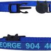 51NQ6WZz3xL._AC_SL1000_.jpg Cat Collar,Personalized Embroidered Nylon Cat ID Collars with Bell - Custom Text with Pet Name and Phone Number … (Cat Collar)