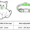 51mhkWav9BL._AC_SL1000_.jpg Cat Collar,Personalized Embroidered Nylon Cat ID Collars with Bell - Custom Text with Pet Name and Phone Number … (Cat Collar)