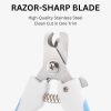 611Xj00VJhL._AC_SL1500_.jpg AIXINPET Dog & Cat Nail Clippers and Trimmers - with Free Nail File, Protective Guard to Avoid Over Cutting, Extra Sharp Blade - Suitable for Small to Large Dogs, Puppies, Birds and Rabbits (Large)