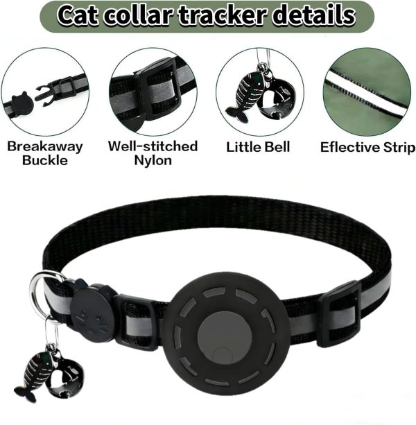 61MY-BNh4vL._AC_SL1500_.jpg GPS Collar for Cats (Android Only) Smart tag,Pet Tracker,Waterproof Compatible with Google Find My,No Monthly Fee,Tracking Solution Smart Collar for Pet Safety,Small Large Cats (GPS Tracker for cat)