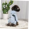 61Q4RZowq2L._AC_SL1237_.jpg Mikikit Waterproof Reflective Breathable Blue Large Dog Poncho Rain Jacket for Dogs and Cats Outdoor Weather Protection
