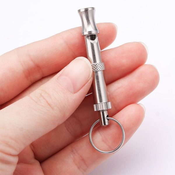 Adjustable Ultrasonic Supersonic Whistle Dog Training Whistle，Portable Whistle Training and Behavior Aids，Professional Recall Pet Puppy Cat Dog Training Whistle