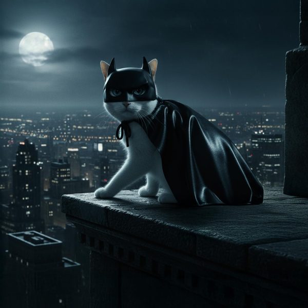 61jbPraqOyL._AC_SL1500_.jpg Black Bat Cat Mask and Cloak Costume for Indoor Cats, Funny Superhero Pet Outfit for Christmas, Cosplay, Parties and Photoshoots, Hooded Cape for Cats β Big Size