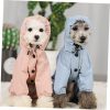 61vh0szM9dL._AC_SL1237_.jpg Mikikit Waterproof Reflective Breathable Blue Large Dog Poncho Rain Jacket for Dogs and Cats Outdoor Weather Protection