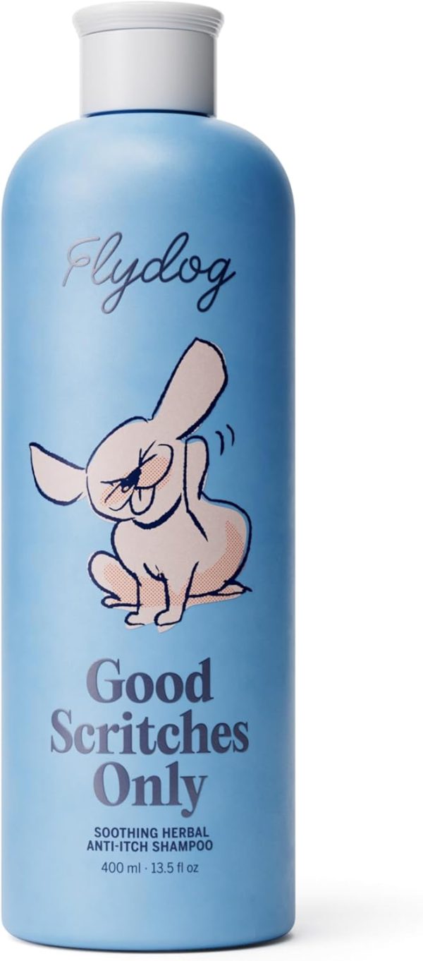 61y5a3hpSEL._AC_SL1500_.jpg FLYDOG Dog Cat Shampoo Itchy Skin Relief: Natural Herbal Hypoallergenic Pet Shampoo, Deshedding Dandruff Control Deodorizing Moisturizing for Dry Flaky Smelly Skin, Perfect for Puppies Kittens