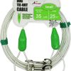 61yk4ia-MkL._AC_SL1001_.jpg Petest 25ft Reflective Tie-Out Cable for Small Dogs Up to 35 Pounds
