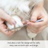 711YLGnacWL._AC_SL1500_.jpg AIXINPET Dog & Cat Nail Clippers and Trimmers - with Free Nail File, Protective Guard to Avoid Over Cutting, Extra Sharp Blade - Suitable for Small to Large Dogs, Puppies, Birds and Rabbits (Large)