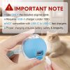 712XS2lioJL._AC_SL1500_.jpg Interactive Cat Toys for Indoor Cats & Dogs, Agile Moving Cat Ball with Elastic Mesh Tail, Rechargeable Enrichment Toys, Smart Automatic Rolling Pet Ball Toys for Bored Indoor Dogs & Cats (Blue)