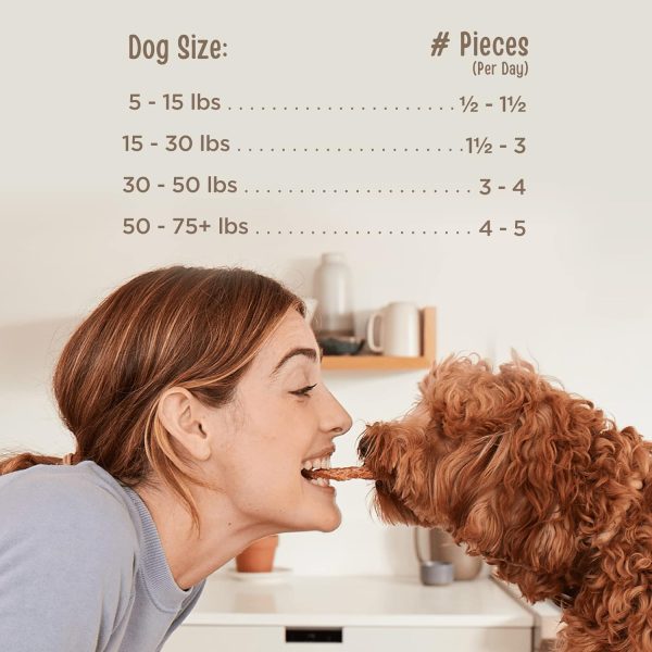 713ZjBNJM7L._AC_SL1500_.jpg Full Moon Chicken Jerky Healthy All Natural Dog Treats Human Grade Made in USA Grain Free 12 oz