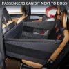 7192XXTo23L._AC_SL1300_.jpg Large Dog Car Seat,Back Seat Extender for Dogs,Waterproof Medium Dog Seat Cover for Backseat, Pet Bed for Car Hammock(Black-L)