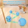 71CMi89db6L._AC_SL1500_.jpg Interactive Cat Toys for Indoor Cats & Dogs, Agile Moving Cat Ball with Elastic Mesh Tail, Rechargeable Enrichment Toys, Smart Automatic Rolling Pet Ball Toys for Bored Indoor Dogs & Cats (Blue)