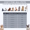 Washable Extra Large Medium Small Size Dog & Cat Bed Indoor, Calming Comfort Fluffy Self Warming Heated Couch Mat for Creat Cage, Heating Sofa Pad & Furniture for Big Sized Pet Puppy Bunny Rabbit Car
