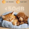 71LkyAqkGaL._AC_SL1500_.jpg oneisall Cat Grooming Kit, 3 in 1 Quiet Cat Clippers for Thick Matted Paw Hair Trimmer, Heavy Coat Butt Shaver Cordless Pet Clippers Fur Trimmer for Dogs and Other Small Animals at Home Travel
