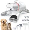 71Q3UsI0UNL._AC_SL1194_.jpg HomeRunPet Ultra Quiet Dog Grooming Vacuum, 12000Pa Suction, 6-in-1 Pet Clipper Kit for Dogs & Cats, Low Noise, Pet Friendly