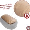 71QAEw9M3dL._AC_SL1200_.jpg Majestic Pet 40 Inch Large Washable Dog Bed, Orthopedic Donut Cuddle Furniture for Big Dogs, Soft and Cozy Faux Suede Calming Pet Crate Pad & Mat, Fluffy Pet Bed - Gray