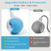 71QvaBiVNL._AC_SL1500_.jpg Interactive Cat Toys for Indoor Cats & Dogs, Agile Moving Cat Ball with Elastic Mesh Tail, Rechargeable Enrichment Toys, Smart Automatic Rolling Pet Ball Toys for Bored Indoor Dogs & Cats (Blue)