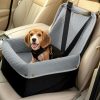71VOa6JaJoL._AC_SL1500_.jpg Dog Car Seat for Small Medium Dogs, Travel Pet Car Bed with Removable Waterproof Cover, Memory Foam Dog Booster Seats Up to 35 lbs, Safety Belt and Storage Pocket(Gray)