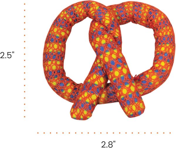 71XH7dRlaIL._AC_SL1500_.jpg Catstages Plaque Away Pretzel Cat Toy – Interactive Catnip Dental Chew Toy to Help Clean Teeth, Fun for Play and Chewing, Orange