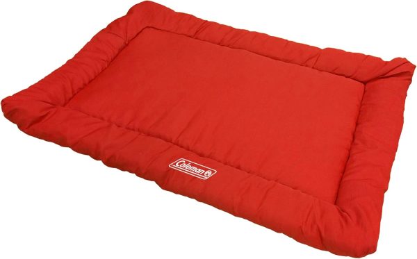 71aYJFmJxCL._AC_SL1500_.jpg Coleman Large Dog Bed for Travel, Roll Up Foldable Packable Pet Mat Travel Beds