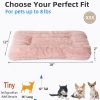 71mgMmLx0hL._AC_SL1500_.jpg Extra Small Dog Crate Pad 18 x 12 Dog Beds for Tiny Dogs Deluxe Corduroy Fleece Fluffy Comfy Kennel Pad Washable Cute Flat Cat Bed Mat Pink Pet Sleeping Cushion for Mini Small Puppy Breeds XS