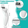 Dog & Cat Brush, Deshedding Brush with Easy Release Button, Premium Grooming Tool for Shed Control & Undercoat Removal, Ideal for Long/Short Haired Pets (White)