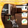 71qqPKs25gL._AC_SL1500_.jpg Interactive Cat Toys for Indoor Cats Automatic Electric Flying Bird Feather Mouse Toy - Best Kitten & Adult Cat Enrichment Mouse cat Toy Hanging Electric Kitty Toys for Bored Cats