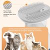 oneisall Cat Vacuum Groomer Quiet, Pet Vacuum Grooming Kit with Clipper Paw Trimmer & Brush, 1.5L Large Dust Cup Pet Vacuum for Shedding, Trimming & Home Cleaning