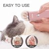 71rbXkzzxhL._AC_SL1500_.jpg 2-in-1 Professional Dog Grooming Kit - Low Noise, Waterproof, USB Rechargeable, and Safe Ceramic Blade - Gift for Dogs and Cats (Pink)
