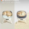 71smeKxRuzL._AC_SL1500_.jpg HomeRunPet Pet-Safe Space Heater with Heated Cat Bed - 2-in-1 Ceramic Heater for Room & Pets, 1300W Fast Heat, Energy Saving