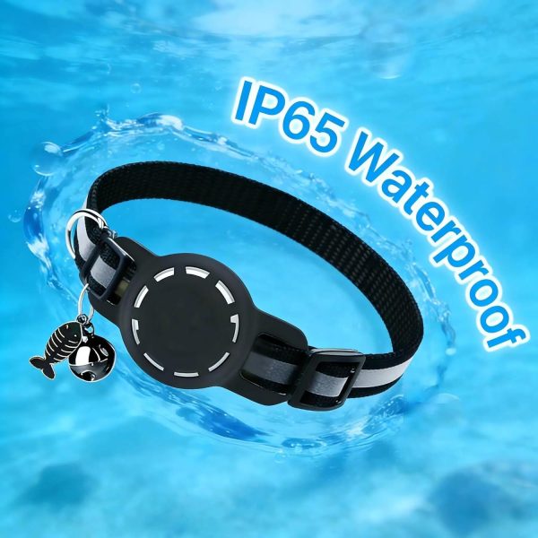 71vhJNK9cXL._AC_SL1500_.jpg GPS Collar for Cats (Android Only) Smart tag,Pet Tracker,Waterproof Compatible with Google Find My,No Monthly Fee,Tracking Solution Smart Collar for Pet Safety,Small Large Cats (GPS Tracker for cat)