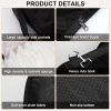 8150kGrV5CL._AC_SL1500_.jpg Dog Car Seat for Small/Medium Dogs,Pet Dog Booster Car Seat Puppy 15-35 lbs with Soft 4+2in Detachable Pads Detachable Elevated Cushion and Washable Cover Safety Belt Storage Pockets Easy to Install