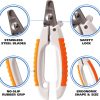 WAHL Pet Nail Clipper for Cutting Dog, Cat, & Animal Claws with Razor Sharp Stainless Steel Blades & Protective Safety Guard Locks for Safe Claw Care – Model 858448
