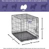 81DydOGJB2L._AC_SL1500_.jpg MidWest Homes for Pets 24-Inch iCrate Folding Dog Crate with Divider Panel, Leak-Proof Tray & Secure Latches – Metal Wire Kennel for Small Breeds – Portable, Durable & Easy to Assemble