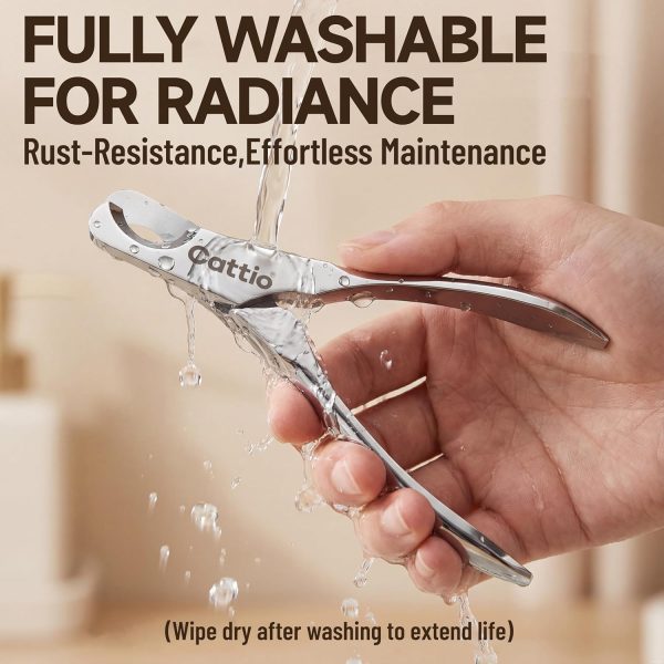 81LmATzuUnL._AC_SL1500_.jpg Dog Nail Clippers - All Steel Material, Built-in Spring,Heavy Duty Dog Nail Trimmer Full Metal Razor Sharp Professional for All Dogs Cats with Thick Toena,Dog Nail Trimmers