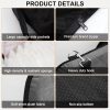 81MwvJv45iL._AC_SL1500_.jpg Dog Car Seat for Small/Medium Dogs,Pet Dog Booster Car Seat Puppy 15-35 lbs with Soft 4+2in Detachable Pads Detachable Elevated Cushion and Washable Cover Safety Belt Storage Pockets Easy to Install
