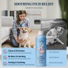 81NpxCTsNRL._AC_SL1500_.jpg FLYDOG Dog Cat Shampoo Itchy Skin Relief: Natural Herbal Hypoallergenic Pet Shampoo, Deshedding Dandruff Control Deodorizing Moisturizing for Dry Flaky Smelly Skin, Perfect for Puppies Kittens