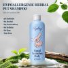 81Qqvc97IcL._AC_SL1500_.jpg FLYDOG Dog Cat Shampoo Itchy Skin Relief: Natural Herbal Hypoallergenic Pet Shampoo, Deshedding Dandruff Control Deodorizing Moisturizing for Dry Flaky Smelly Skin, Perfect for Puppies Kittens