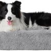 81Utzvte-nL._AC_SL1500_.jpg Bedsure Washable Large Dog Bed for Crate, Faux Fur Dog Crate Pad for Large Breed, Plush Soft Comfort Dogs Sleeping Mat, Anti-Slip Pet Kennel Pad, 35" x 23", Grey