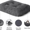 81VQPx0g3cL._AC_SL1500_.jpg Bedsure Washable Large Dog Bed for Crate, Faux Fur Dog Crate Pad for Large Breed, Plush Soft Comfort Dogs Sleeping Mat, Anti-Slip Pet Kennel Pad, 35" x 23", Dark Grey