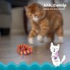 81bk2YyXnIL._AC_SL1500_.jpg Catstages Plaque Away Pretzel Cat Toy – Interactive Catnip Dental Chew Toy to Help Clean Teeth, Fun for Play and Chewing, Orange