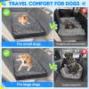 Dog Car Bed, Non-Slip Backseat Extender Pet Mat, Removable Washable Dog Bed for SUVs, Sedans & Trucks, Anti-Slip Travel Bed for Dogs, Easy Clean & Scratch-Proof & Comfort (50"x24.6")