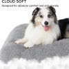 81uORR8e5zL._AC_SL1500_.jpg Bedsure Washable Large Dog Bed for Crate, Faux Fur Dog Crate Pad for Large Breed, Plush Soft Comfort Dogs Sleeping Mat, Anti-Slip Pet Kennel Pad, 35" x 23", Grey