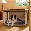 91MyYt25DlL._AC_SL1500_.jpg Bedsure Washable Large Dog Bed for Crate, Faux Fur Dog Crate Pad for Large Breed, Plush Soft Comfort Dogs Sleeping Mat, Anti-Slip Pet Kennel Pad, 35" x 23", Dark Grey