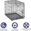 91zIx2b0WmL._AC_SL1500_.jpg MidWest Homes for Pets 24-Inch iCrate Folding Dog Crate with Divider Panel, Leak-Proof Tray & Secure Latches – Metal Wire Kennel for Small Breeds – Portable, Durable & Easy to Assemble